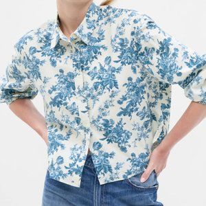 LoveShackFancy Cropped Shirt